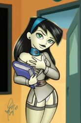 2007 disney disney_channel enigmawing female female_only human kim_possible miss_go panties shego solo straight_hair tagme