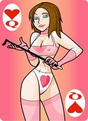 bonnie_rockwaller bra disney disney_channel ethica female female_only human kim_possible medium_breasts nipple_bulge panties pink_socks pokies socks solo straight_hair tagme thigh_socks thighhighs