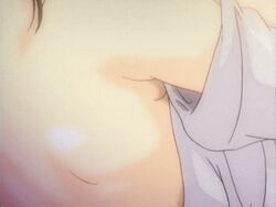 1boy animated breast_grab breast_sucking breasts female fusano_fumie grabbing huge_breasts male milk_junkies_2 nipples sex teacher