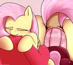 2016 anal anal_sex anus big_macintosh_(mlp) duo earth_pony english_text equine erection feathered_wings feathers female feral fluttershy_(mlp) friendship_is_magic fur hair heart horse hug male mammal my_little_pony neighday pegasus penetration penis pink_hair pony red_fur sex sweat text wings yellow_fur