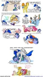 2016 69_position anal anal_sex animated applejack_(mlp) balls bed blue_hair collaboration crotchboobs dialogue ear_piercing earth_pony english_text equine female feral fluttershy_(mlp) food friendship_is_magic hair horn horse horseballs horsecock horsepussy lying male mammal my_little_pony oral pegasus penetration penis piercing pillow pinkie_pie_(mlp) pony popcorn rainbow_dash_(mlp) ralekarts rarity_(mlp) sex smile spanking text unicorn whateverbender wings yaoi yuri