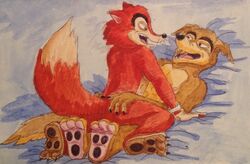 2boys anal anal_sex crossover disney don_karnage feet gay honest_john j._worthington_foulfellow male male_only pinocchio puku83 talespin walt_disney yaoi