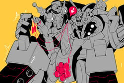 anal anal_sex big_penis big_sub cybertronian dildo domination elapuse erection huge_cock humanoid humanoid_penis kaon_(transformers) machine male open_mouth penetration penis robot sex_toy simple_background size_difference small_dom smile spread_legs spreading sweat tesarus_(transformers) transformers vos_(transformers)