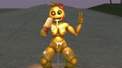 2016 3d animatronic avian beach bird breasts chicken cum cum_covered cum_everywhere cum_in_mouth cum_inside cum_on_chest cum_on_leg cum_on_stomach dessert female five_nights_at_freddy's five_nights_at_freddy's_2 flower food highres ice_cream looking_at_viewer machine messy nipples non-mammal_breasts nude outdoors pinup plant pose pussy pussy_juice robot seaside solo source_filmmaker toy_chica_(fnaf) xboxking37