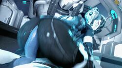 3d alien anal anal_sex animated ass banshee_(warframe) female humanoid male penetration straight unknown_artist warframe