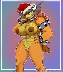 bowser from christmas by geeflakes
