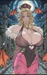 aphrodite (shuumatsu no valkyrie) from darkstalkers by renelaw94
