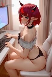 irys from hololive by erophoenix