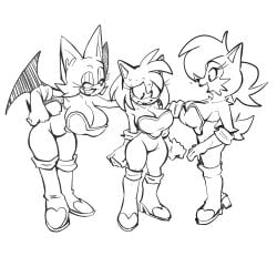 amy rose from sega by klacket