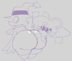 ass ass avian avian_humanoid berryofmalice big_ass big_butt crow hat headgear headwear mousebytes34 sketch witch_hat zipper zipper_pull_tab