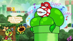 piranha plant from nintendo by chaos-force