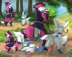 eeveelution from nintendo by skyvo
