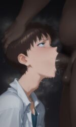 shinji ikari from neon genesis evangelion by artist request