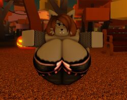 3d big_breasts bradythewwefan breasts cleavage female furry huge_breasts ribbons_(bradythewwefan) roblox robloxian tagme thick_thighs wide_hips
