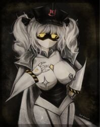 constable j from murder drones by idk-butterfly
