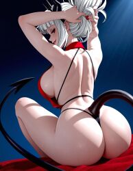 lucifer (helltaker) from helltaker