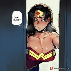 supergirl from dc by tillian