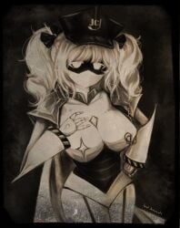 constable j from murder drones by idk-butterfly