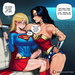 supergirl from dc by tillian