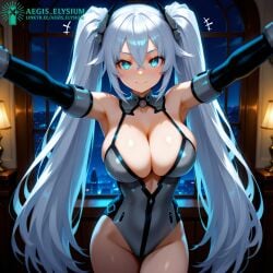 1girls 2025 absurdly_long_hair aegis_elysium ai_generated arm_up armpit armpits arms_up big_breasts black_dress black_gloves black_heart black_heart_(neptunia) blue_eyes blushing_at_viewer blushing_female breasts choujigen_game_neptune city city_scape cityscape cleavage compile_heart cropped dress elbow_gloves female female_focus female_only gloves hair_ornament headpiece hi_res high_quality high_res high_resolution highleg highleg_leotard hug huge_breasts hyperdimension_neptunia hyperdimension_neptunia_the_animation idea_factory indoor indoors large_breasts leaning_forward leotard long_hair neptune_(series) neptunia_(series) night_city night_sky noire noire_(neptunia) open_arms party_dress room seductive_look seductive_smile shiny shiny_skin sky smiling smiling_at_viewer solo solo_focus stockings thick thick_breasts thick_thighs thighhighs thighs tiara twintails very_long_hair wall wall_(structure) watermark white_hair window windows