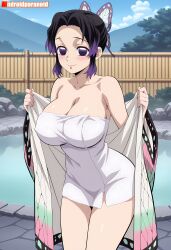 kochou shinobu from demon slayer by aindroidparanoid