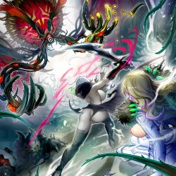 ai_generated areolae ass attack blonde_hair boots cap card clothing diabellstar_the_black_witch diabellze_the_original_sinkeeper duel_monster edit female female_only fight forest gloves goblin_biker green_hair hi_res large_breasts light_skin multicolored_hair nipples nude_filter painted_nails pale_skin pose purple_hair pussy rear_view red_hair silver_hair spread_legs third-party_edit vogelman yu-gi-oh!