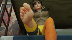 tracer from overwatch by shahbod3d
