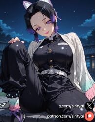 kochou shinobu from demon slayer by sinity