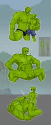 2025 2boys balls big big_nipples buff buff_male cock color cum cuming dick doggy_style fucked_from_behind fucking gay gay_anal gay_male gay_sex grabbing_from_behind green_skin hard_cock hard_nipples hard_sex horny looking_down love male male/male male_only melon melon_(melon_playground) melon_playground mod naked naked_male nipple_pinch nipples penis sex sex_from_behind sitting_on_person size_difference skinny_male small_dom_big_sub small_top_big_bottom trousers yaoi young younger_male