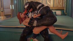 3d aisloppytoppy female jean_grey male marvel marvel_comics marvel_rivals naked naked_female naked_male phoenix phoenix_(marvel_rivals) phoenix_(x-men) self_upload tongue tongue_kiss tongue_out tonguejob venom venom_(marvel) venom_(marvel_rivals)