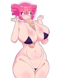 1girls 2d 2d_(artwork) baguette barely_clothed belly big_breasts big_thighs bikini blush blush_lines bread breasts cameltoe cartoony cleft_of_venus curvaceous curvy curvy_female curvy_figure eyelashes fat_breasts fat_thighs female female_only food freckles freckles_on_breasts g-string heart-shaped_pupils hips hips_wider_than_shoulders horny horny_female hourglass_figure huge_breasts huge_thighs hypnosis hypnotic_eyes implied_paizuri kasane_teto large_breasts large_thighs massive_breasts massive_thighs micro_bikini mochakatt navel object_between_breasts open_mouth paizuri plump plump_ass plump_breasts plump_labia plump_pussy plump_thighs pressing_breasts_together pussy pussy_lips red_eyes red_hair shiny_skin simple_background skimpy skimpy_bikini skindentation slim_waist solo solo_female string_bikini thick_thighs thighs twin_drills utau vagina visible_pussy voluptuous voluptuous_female vulva white_background wide_hips