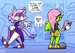 blaze the cat from idw publishing by theenfman