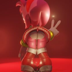 amy rose from sega by virtualust