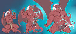 1boy abs absurd_res anthro athletic ball_growth balls ballsack barefoot belt biceps big_muscles brooklyn_(gargoyles) claws clothing crouching cum cum_on_balls cum_on_penis cumshot disney ejaculation erection fangs foreskin forge_(artist) gargoyles green_eyes growth hairy_balls hands-free hi_res horns humanoid_penis intact kneeling loincloth long_hair_male magic male male_nipples male_only male_pubic_hair masculine mature_male muscle_growth muscles muscular_male nude_male open_mouth orgasm partially_retracted_foreskin pecs penis penis_growth red_skin scrotum sequence smooth_penis solo standing tail teeth testicles thewielder toe_claws tongue torn_clothing transformation uncut vein veiny_penis white_hair wings