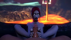 1boy 1girls 2016 3d absurdres animated barefoot blue_skin erection feet female foot_fetish footjob hair hair_bun lips lipstick looking_at_viewer male neroticus nose nude penis red_hair red_lipstick sound spread_legs toes toreador_(vtm) vampire_the_masquerade vampire_the_masquerade_bloodlines velvet_velour video world_of_darkness