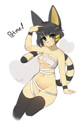 ankha from animal crossing by fredek666