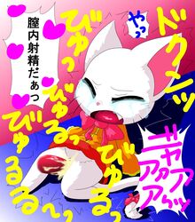 charle crying cum cum_in_pussy cum_inside disembodied_penis exceed fairy_tail feline feline female forced japanese_text long_tail male mammal orgasm penis pussy rape tears text translation_request whitecat-blackcat