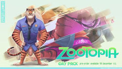 anhes balls clothing disney feline male male_only mammal officer_fangmeyer penis police smile solo tagme tiger tiger_dancer_(zootopia) uncensored uniform zootopia