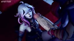 3d animated briar_(league_of_legends) feet foot_fetish foot_smelling foot_worship footjob futa_on_female league_of_legends monster_cock tagme video weird_flexx xayah