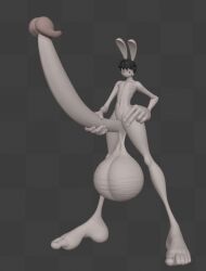 2024 3d_(artwork) 3d_animation animated anthro balls big_anus big_balls big_feet big_glans big_hands big_penis bored cyanu digital_media_(artwork) disinterested erection feet femboy genitals grumpy huge_balls huge_cock huge_feet humanoid_feet hyper hyper_balls hyper_genitalia hyper_glans hyper_hands hyper_penis lagomorph leporid long_penis luke_(cyanu) male mammal masturbation penile penile_masturbation penis pornography rabbit saggy_balls soles solo