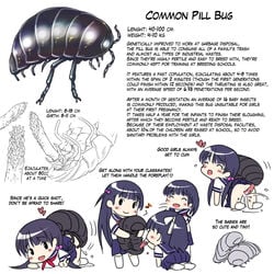 arthropod bug chibi comic crustacean cum cum_in_pussy cum_inside educational english_text fellatio female feral gall group group_sex heart human insect insectophilia interspecies isopoda male mammal manga oral penetration penis pill_bug sex straight text vaginal_penetration what zoophilia