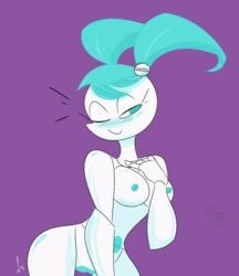jenny wakeman from my life as a teenage robot by feathers-ruffled