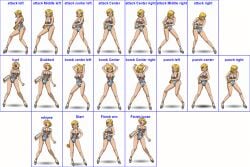 animated big_breasts blonde_hair english_teacher escape_from_zombie_u female gif glasses human looking_at_viewer mayorto melody_farrington swimsuit teacher video_games