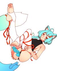 1futa :< animal_ears animal_humanoid balls big_penis blue_body blue_fur blue_hair blush cat_ears cat_tail cheunart clothing comfythighs embarrassed erection feet feline feline_humanoid female femboy futa_only futanari genderbend genderswap genderswap_(mtf) ghost_penis hair humanoid humanoid_genitalia humanoid_penis kemonomimi laying_on_back legwear leotard light-skinned_futanari light_skin magic_penis male nude on_back penis see-through_penis solo thigh_highs