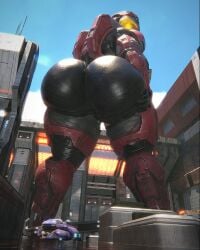 spartan (halo) from halo (game) by qzk forte