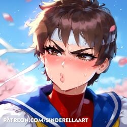 ai_generated busty capcom commission female patreon patreon_url patreon_username pawg sakura_kasugano sinderellaart street_fighter street_fighter_v teen teen_girl teenage_girl teenager thick voluptuous voluptuous_female