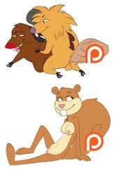 angry_beavers anthro anus balls beaver breasts brothers buckteeth daggett female furry gay incest male mammal nickelodeon norbert pussy rodent sandy_cheeks shadowpelt sibling smooth_skin spongebob_squarepants squirrel teeth yaoi