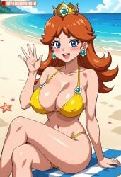 1girls ai_generated aindroidparanoid ass big_ass big_breasts big_butt bikini breasts busty cameltoe curvy cute daisy fat_ass female female_only hair hi_res hips huge_ass huge_breasts human large_ass large_breasts legs mario_(series) narrow_waist nintendo nipples princess_daisy slim_waist stable_diffusion super_mario_bros. super_smash_bros. swimsuit tagme thick_ass thick_thighs voluptuous waist wavy_hair wide_hips