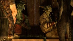 3d 5_fingers after_masturbation anthro argonian clothed clothing cum cum_in_mouth cum_inside feline female horn human khajiit male mammal mrflaptastic nude oral penis scales scalie skyrim source_filmmaker straight the_elder_scrolls video_games yaoi