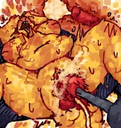 alphys animal_dildo animal_humanoid animal_sex_toy anthro balls_deep belly big_belly blush bodily_fluids buckteeth covering covering_face cum_tube cumlube dildo ejaculation equine_dildo female filled_womb flared_dildo flushed_face fucking_machine genital_fluids hand_on_face heart_symbol hi_res humanoid looking_pleasured lying machine masturbation motion_lines motion_path on_back orgasm penetration red_dildo reptile scales scalie scalie_humanoid scaliescum scaly_tail sex_toy shaking simple_background slightly_chubby slightly_chubby_female smile solo spread_legs spreading stomach_bulge tail teeth thick_thighs tongue tongue_out tremble_spikes trembling trembling_for_pleasure undertale_(series) vaginal_fluids vaginal_fluids_on_dildo vaginal_penetration vaginal_squirting x-ray_view yellow_body yellow_scales